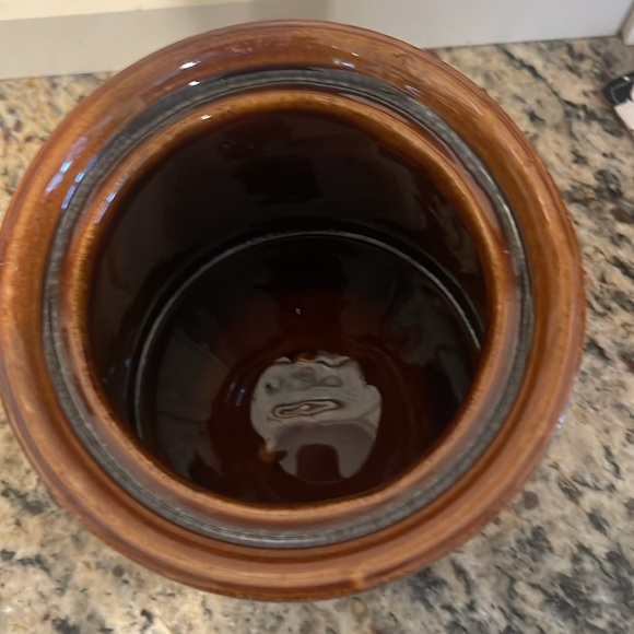 Vintage Aramis Stoneware Jar with Lid - 70s Handcrafted Pottery - Home Decor - Picture 4 of 6